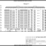 Иллюстрация №2: Проектирование монолитной трехсекционной восьмиэтажной 101-квартирной блок-секции. (Дипломные работы - Архитектура и строительство).